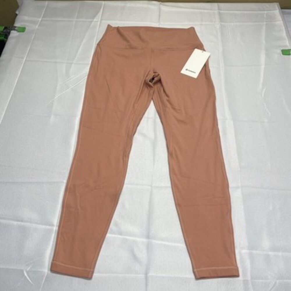 NWT Lululemon Align High-Rise salmon colored Pant 28" Nulu Fabric! SZ 12! New!